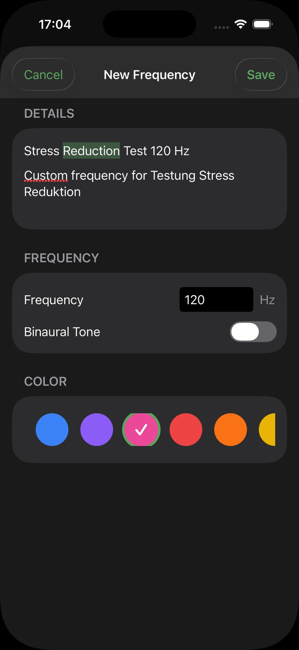 Create your own frequency