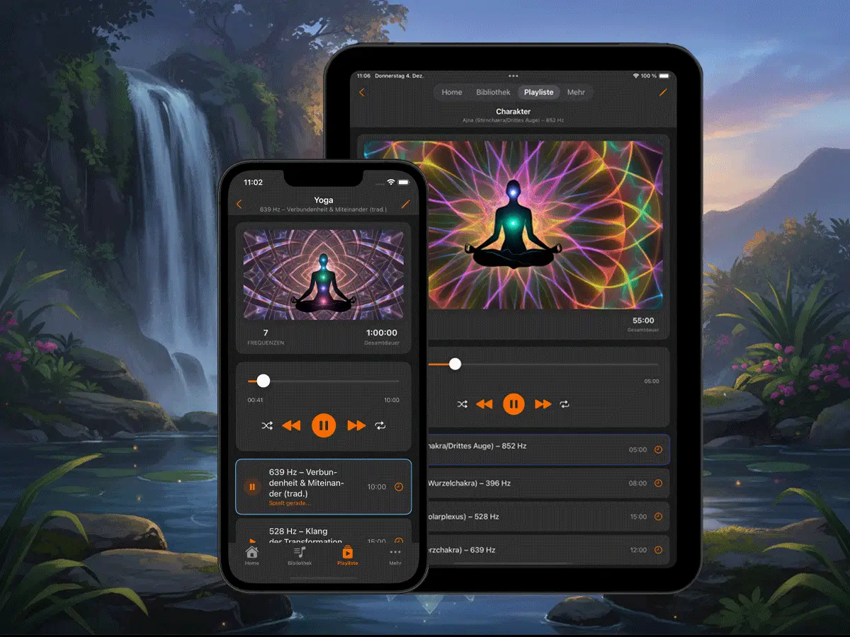 iPhone und iPad mit Playliste Deutsch